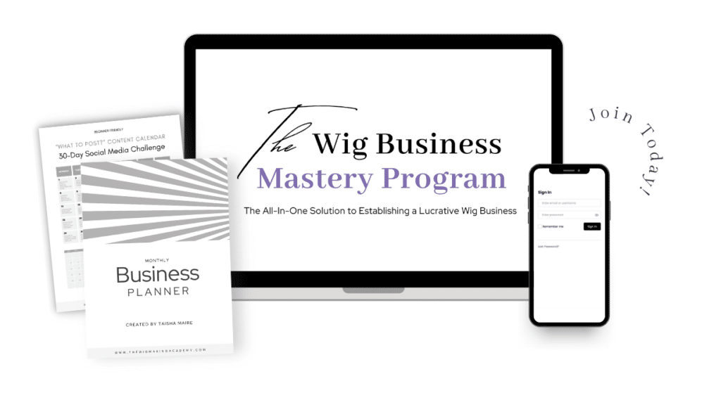 Starting Your Own Wig Business